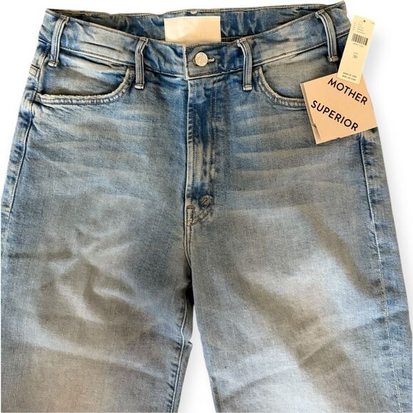 MOTHER The Hustler Roller Sneak High-Rise Wide-Leg Jeans - Picture 5 of 11